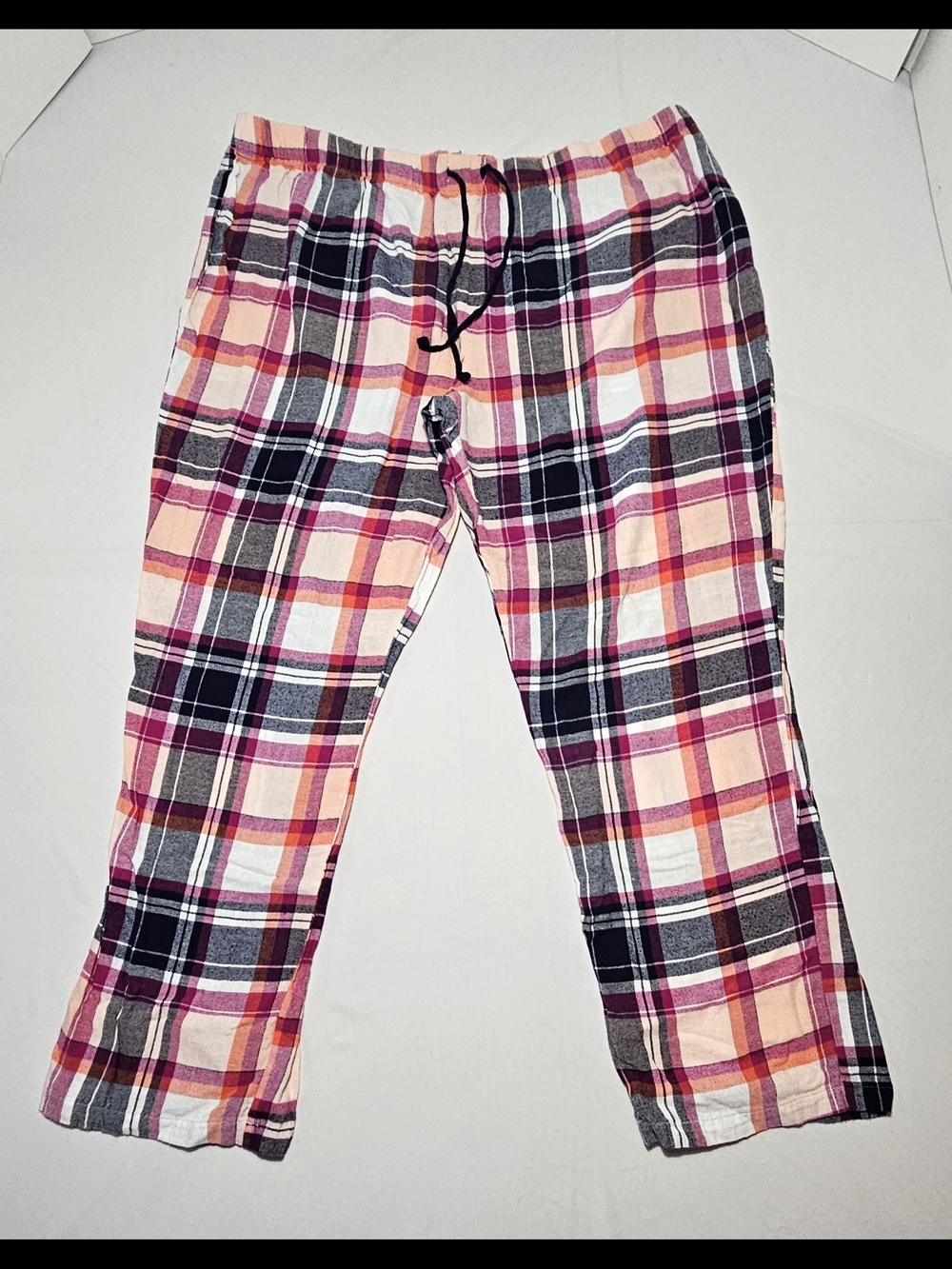 Sonoma XXL womens Pink Plaid Pajama Pants